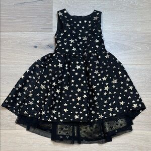 H&M Black Dress with Gold Accents NWOT